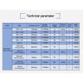 Pompe à vide de diaphragme de PTFE d&#39;Oilless pour salec GM-0.33A Résistant aux produits chimiques